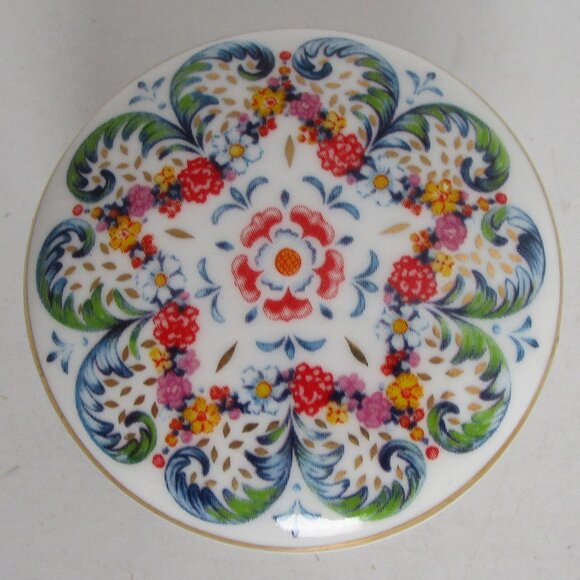 little porcelain trinket box